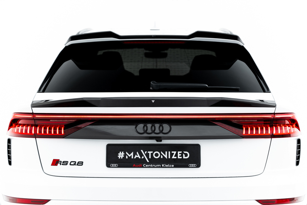 Karbonowy Spoiler Tylnej Klapy (Dolny) Prepreg Audi RSQ8 / SQ8 / Q8 S-Line / Q8 Mk1
