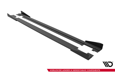 Dokładki progów Street Pro + Flaps Audi TT S / TT S-Line 8J Facelift