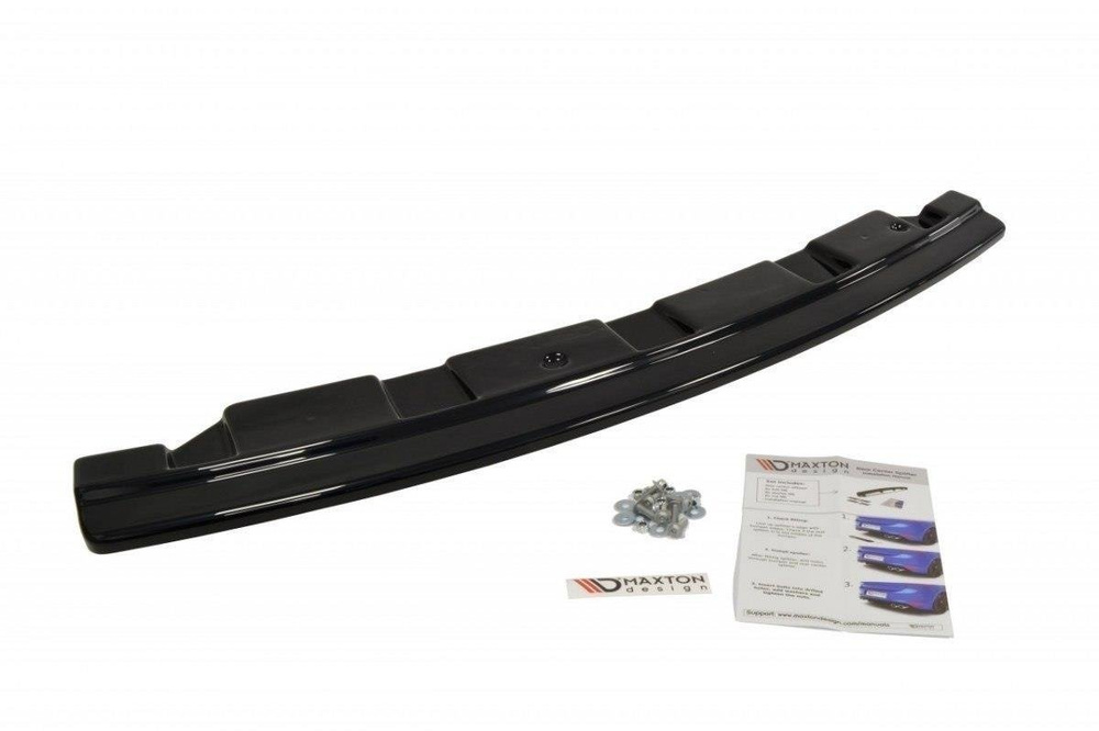 Splitter Tylny BMW 5 M-Pack Sedan/Touring F10/F11 - Without Vertical Bars (2 pojedyncze końcówki wydechu)