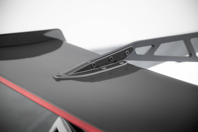 Karbonowy Spoiler Z Górnymi Mocowaniami + LED Chevrolet Corvette Stingray / Grand Sport C7