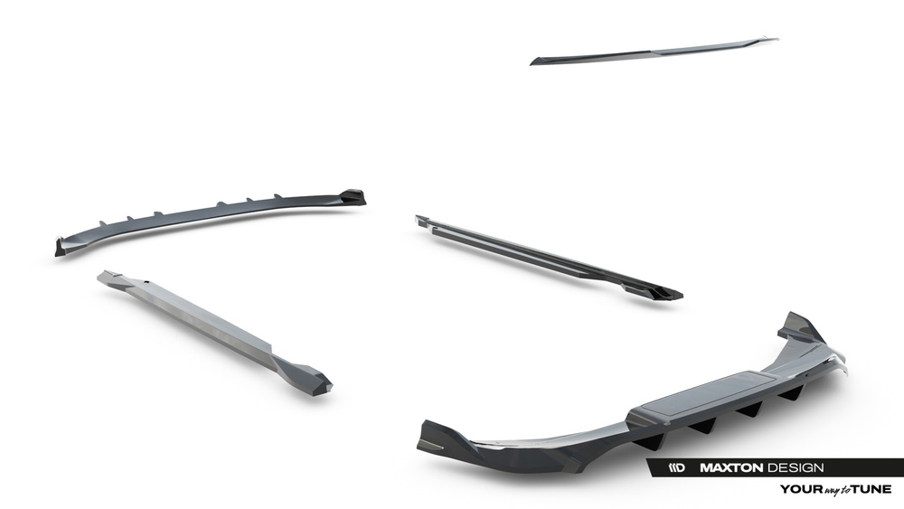 Zestaw Splitterów Audi Q6 e-tron Standard / S-Line / SQ6 e-tron SUV Mk1