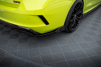 Splittery Tylne Boczne V.2 + Flaps Skoda Octavia RS Combi / Liftback Mk4 / Mk4 Facelift