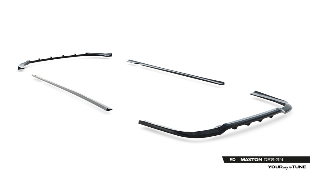 Zestaw Splitterów Mercedes-Benz S Long AMG-Line W222 Facelift