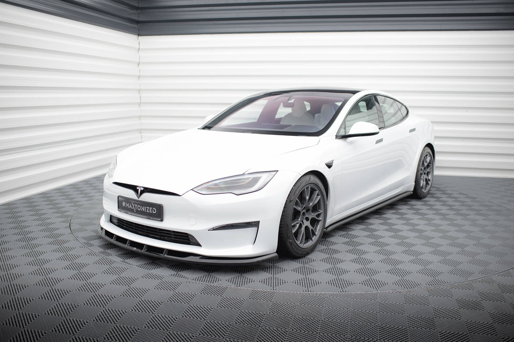 Zestaw Splitterów Tesla Model S Plaid Mk1 Facelift