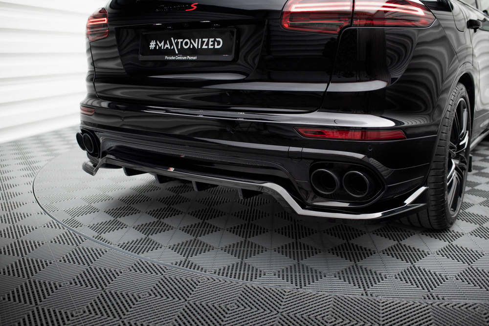 Splitter Tylny (Z Dyfuzorem) Porsche Cayenne Mk2 Facelift