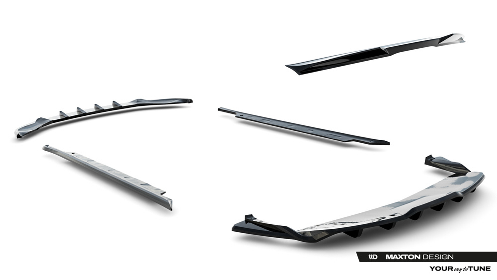 Zestaw Splitterów Tesla Model S Plaid Mk1 Facelift