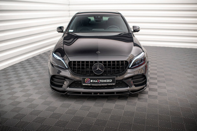 Splitter Przedni V.2 Mercedes-Benz C AMG Line Sedan / Coupe / Estate W205 / C205 / S205 Facelift