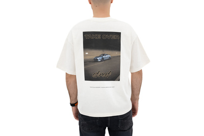 Beżowy T-Shirt Maxton Design