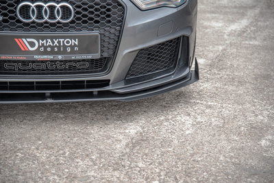 Splitter Przedni Street Pro + Flaps Audi RS3 8V Sportback