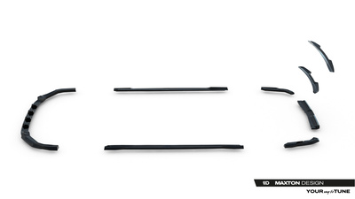 Zestaw Splitterów Subaru WRX STI Mk2