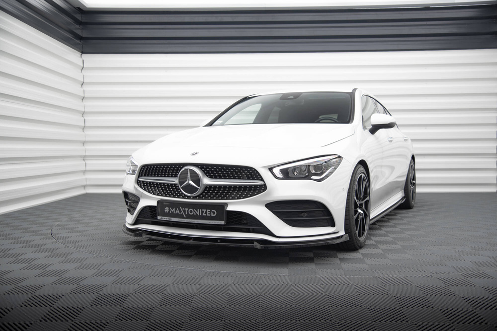 Splitter Przedni V.2 Mercedes-Benz CLA A35 AMG / AMG-Line C118