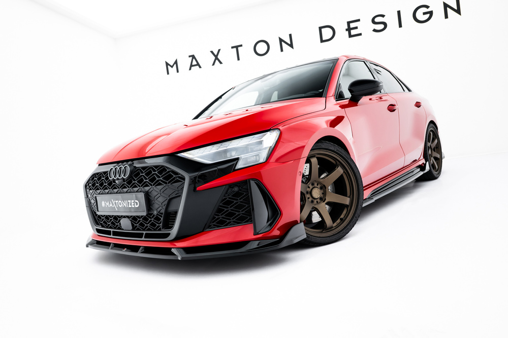Splitter Przedni V.3 Audi RS3 Sedan 8Y Facelift