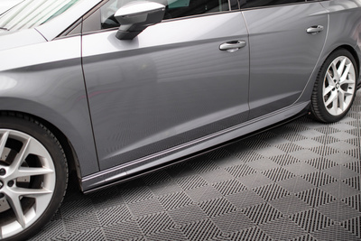 Dokładki Progów V.5 Seat Leon Cupra / FR / Standard Mk3 / Mk3 Facelift