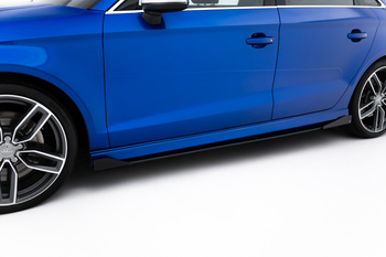 Dokładki progów Street Pro + Flaps Audi S3 / A3 S-Line Sedan 8V
