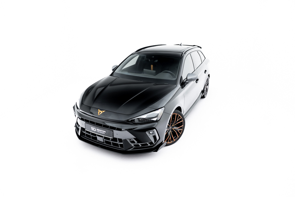 Splitter Przedni Street Pro + Flaps Cupra Leon ST / Hatchback Mk1 Facelift