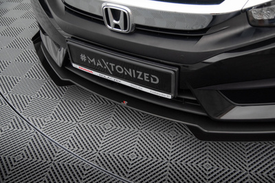 Splitter Przedni Street Pro + Flaps Honda Civic Sedan Mk10