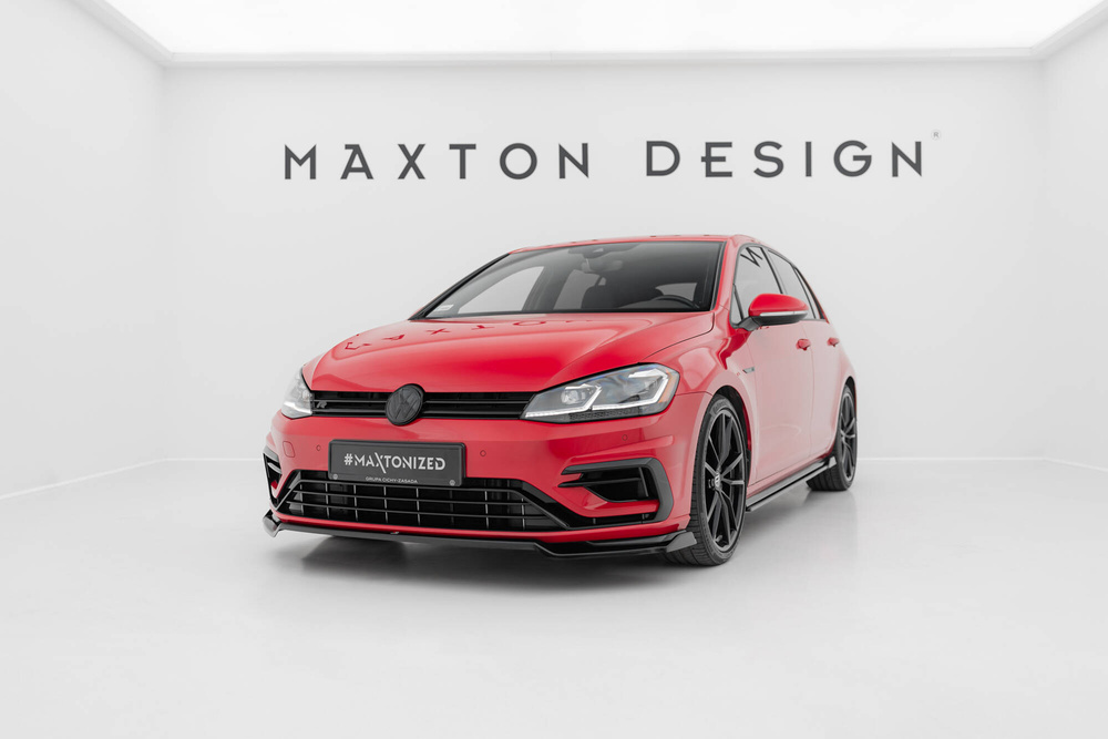 Zestaw Splitterów V.1 Volkswagen Golf R Hatchback Mk7 Facelift