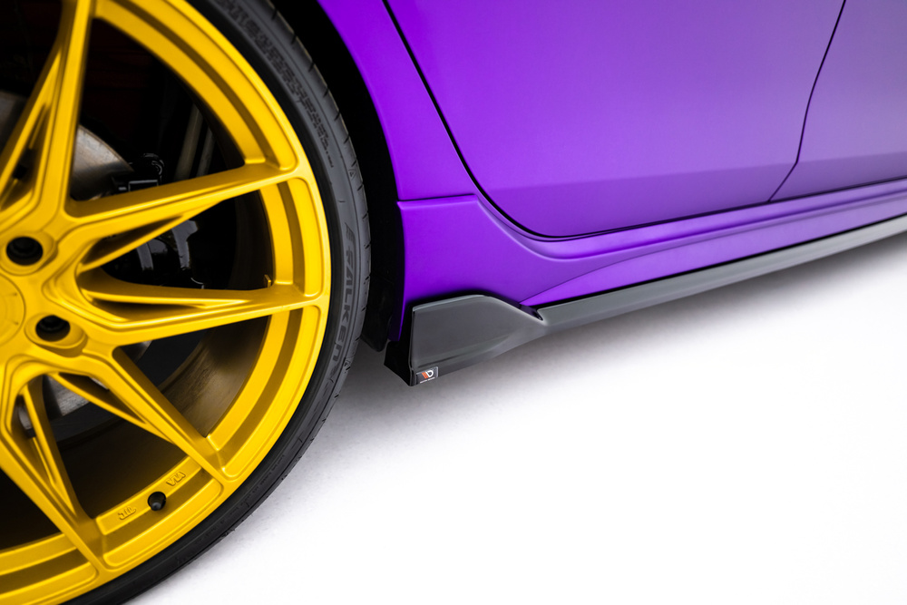 Zestaw Splitterów V.6 Volkswagen Golf R Hatchback Mk8 Facelift