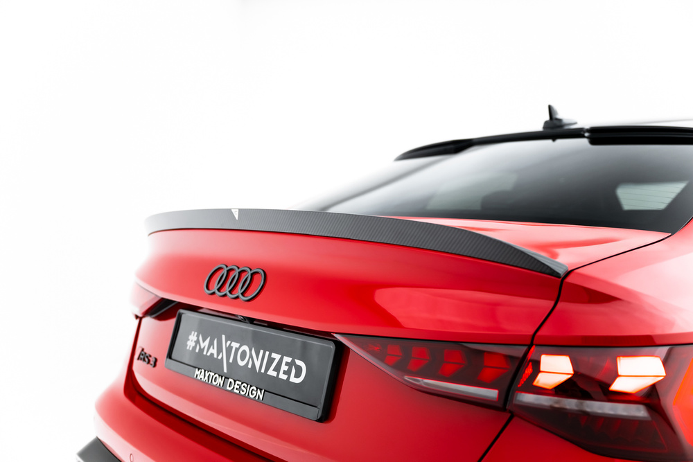 Karbonowy Spoiler Tylnej Klapy Prepreg V.2 Audi RS3 / S3 / A3 S-Line / A3 Sedan 8Y Facelift
