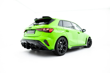 Dyfuzor Tylny Street Pro + Flaps Audi RS3 Sportback 8Y Facelift