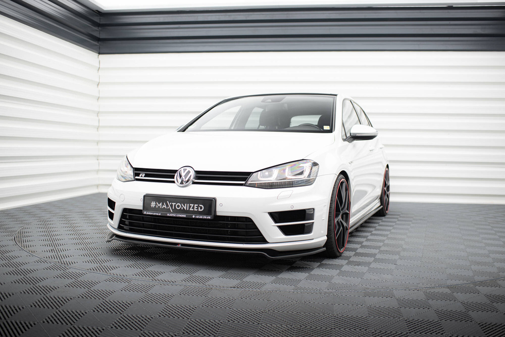 Splitter Przedni V.2 Volkswagen Golf R / R-Line Mk7