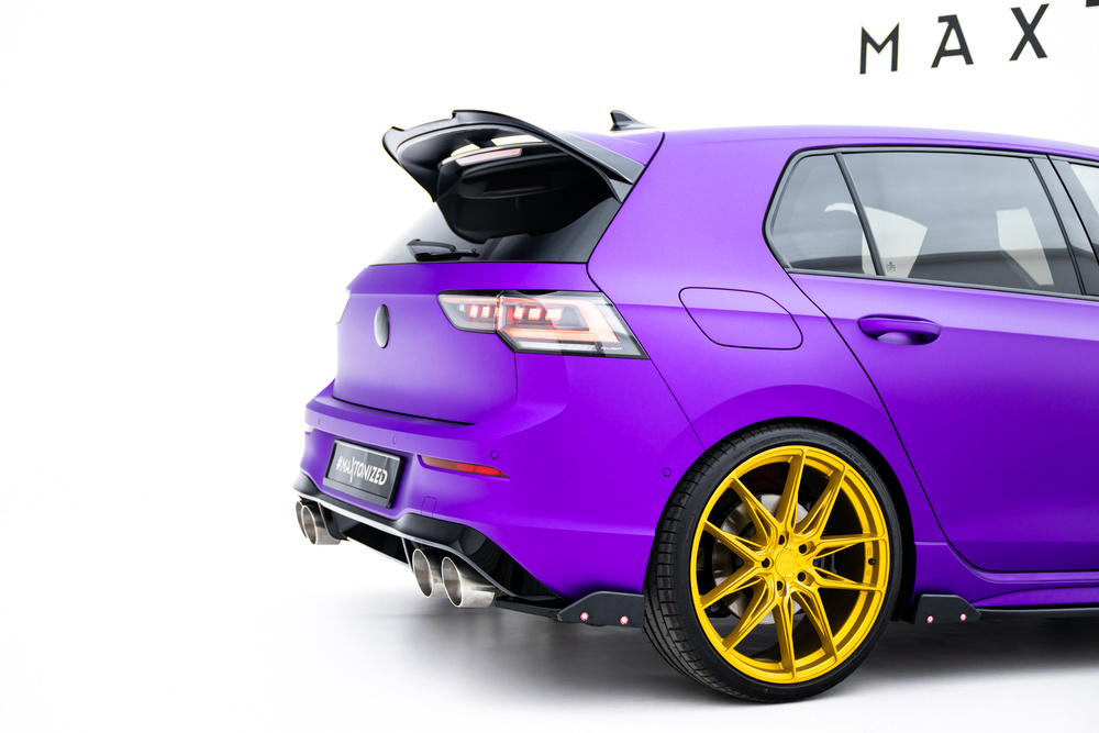 Splittery Tylne Boczne V.2 + Flaps Volkswagen Golf R Mk8 Facelift