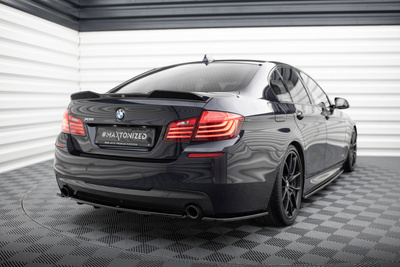 Splitter Tylny BMW 5 M-Pack Sedan/Touring F10/F11 (2 pojedyncze końcówki wydechu)