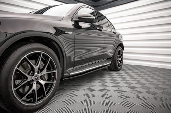 Dokładki Progów V.1 Mercedes-Benz GLC Coupe AMG-Line C253 Facelift
