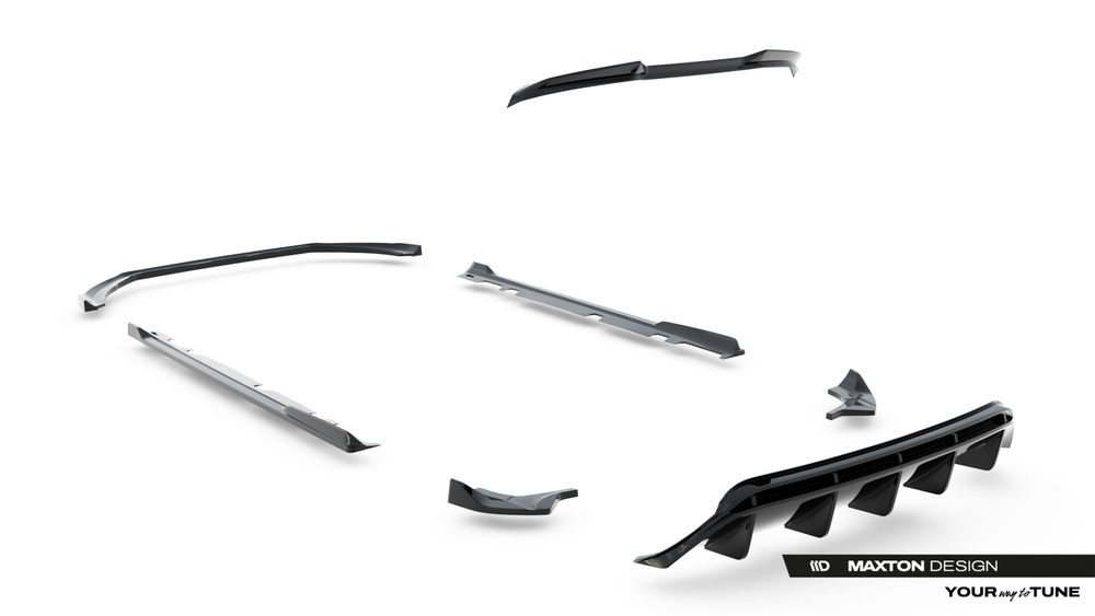 Zestaw Splitterów V.3 Ford Fiesta ST Mk8 Facelift