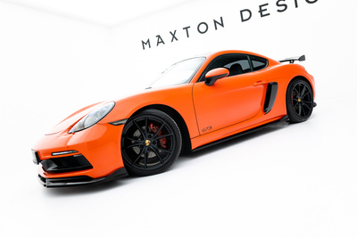 Dokładki Progów V.2 Porsche 718 Cayman GTS 982c