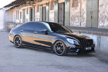 DOKŁADKI PROGÓW MERCEDES-BENZ S-CLASS AMG-LINE W222