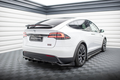 Splitter Tylny (Z Dyfuzorem) Tesla Model X Mk1 Facelift