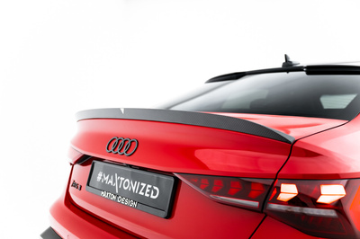 Karbonowy Spoiler Tylnej Klapy Prepreg V.2 Audi RS3 / S3 / A3 S-Line / A3 Sedan 8Y Facelift
