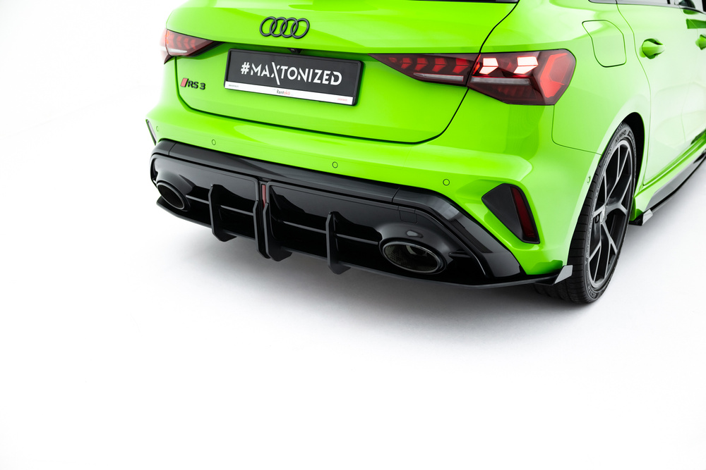 Dyfuzor Tylny Street Pro + Flaps Audi RS3 Sportback 8Y Facelift