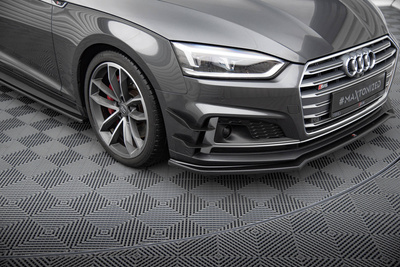 Canards(owiewki przedniego zderzaka) Audi S5 / A5 S-Line Coupe / Sportback F5