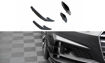 Canards(owiewki przedniego zderzaka) Audi S5 / A5 S-Line Coupe / Sportback F5