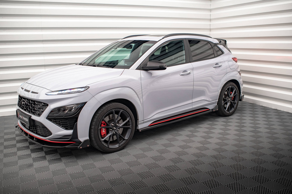 Dokładki Progów V.1 + Flaps Hyundai Kona N Mk1
