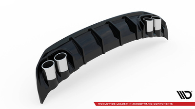 Dokładka Tylna + Atrapa Wydechu Audi A3 S-Line Sportback  8Y