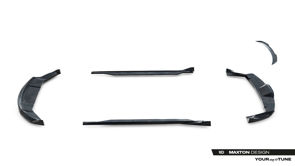 Zestaw Splitterów Tesla Model X Mk1 Facelift