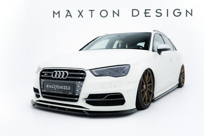 Splitter Przedni V.2 Audi S3 / A3 S-Line Sportback / Hatchback 8V