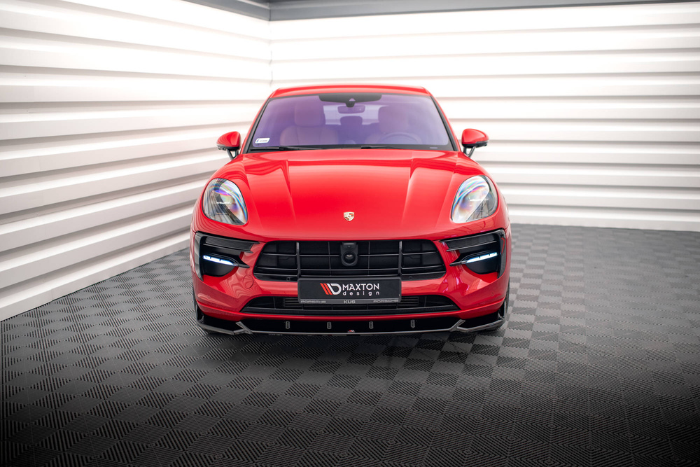 Zestaw Splitterów Porsche Macan GTS / Sport Design Mk1 Facelift