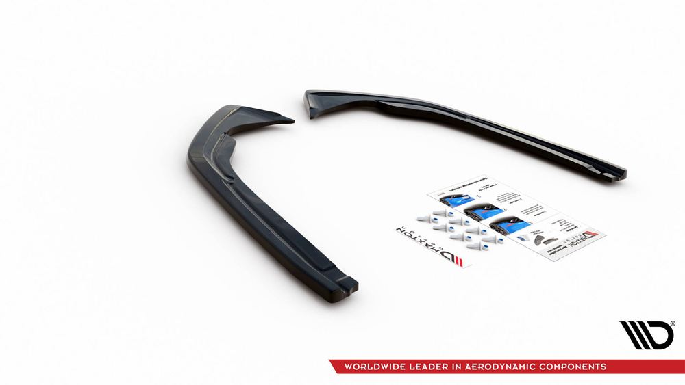 Splittery Tylne Boczne VVolkswagen Arteon R-Line Sedan / Shooting Brake Mk1 Facelift