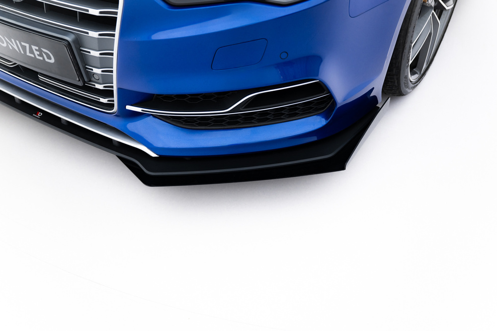 Splitter Przedni Street Pro + Flaps Audi S3 / A3 S-Line Sedan 8V