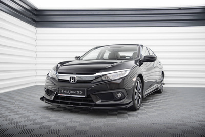 Splitter Przedni Street Pro + Flaps Honda Civic Sedan Mk10