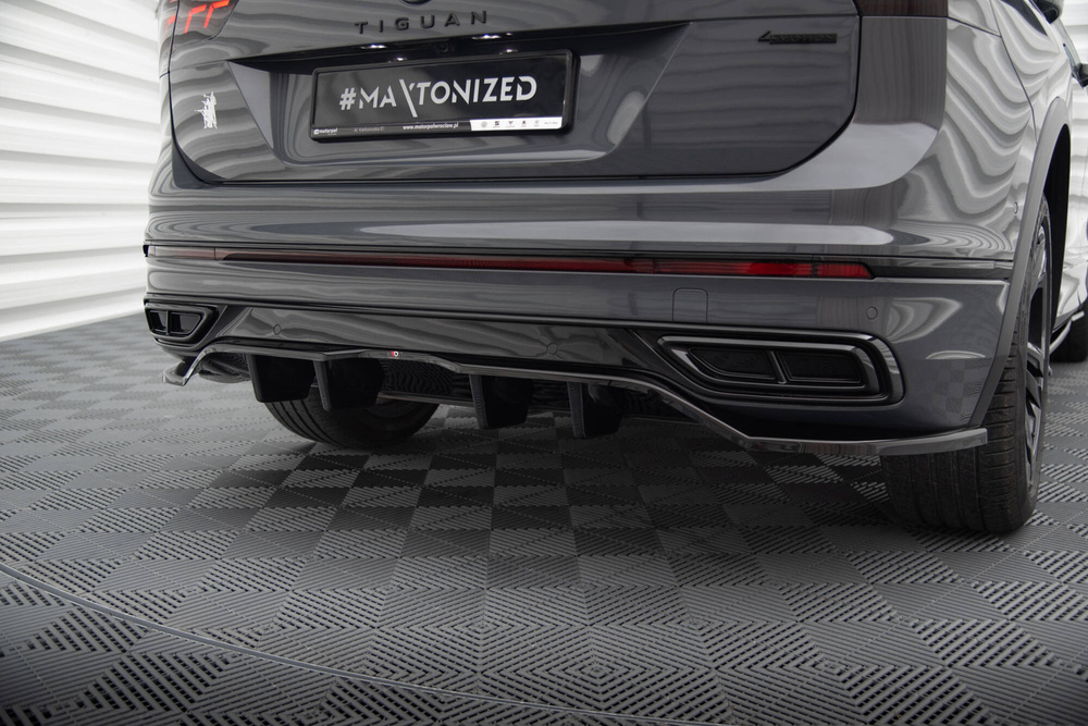 Splitter Tylny (Z Dyfuzorem) Volkswagen Tiguan R-Line Mk2 Facelift