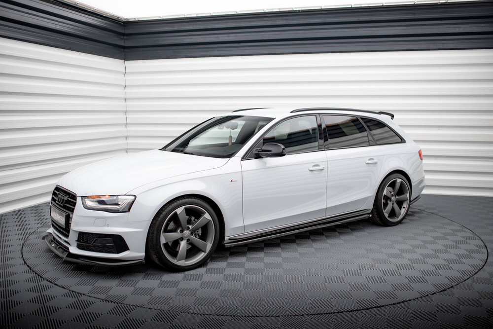 Dokładki Progów V.3 Audi A4 / A4 S-Line / S4 B8 