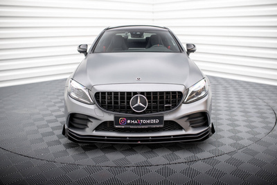 Splitter Przedni Street Pro + Flaps Mercedes-AMG C43 Coupe / Cabrio C205  Facelift / A205 Facelift