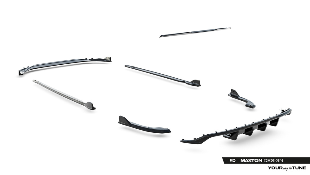 Zestaw Splitterów Volkswagen Golf R Variant Mk8 Facelift