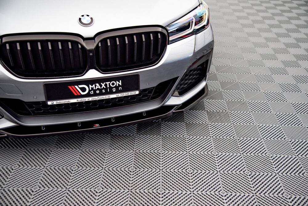 Splitter Przedni V.2 BMW 5 M-Pack / M550i / M550d  Sedan / Touring G30 / G31 Facelift