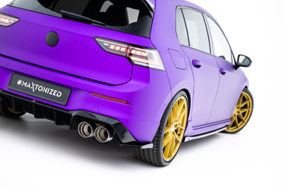 Zestaw Splitterów V.5 Volkswagen Golf R Mk8 Facelift
